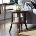 Ventura Blvd Round End Table in Bronze image