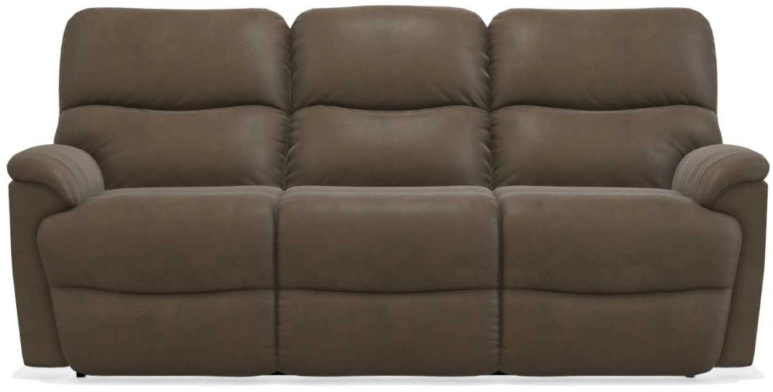 La-Z-Boy Trouper La-Z-Time Mink Reclining Sofa
