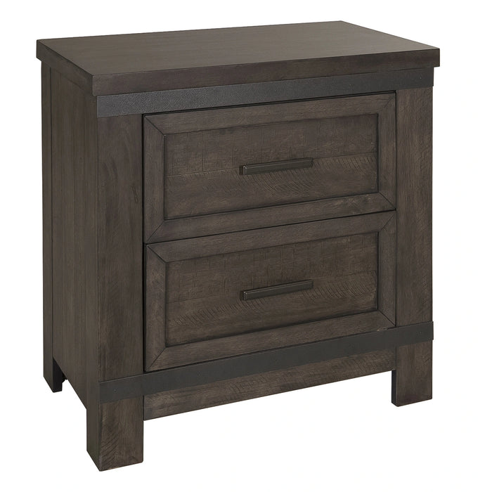 Thornwood Hills Two Sided Storage Bed, Dresser & Mirror, Chest, Night Stand image