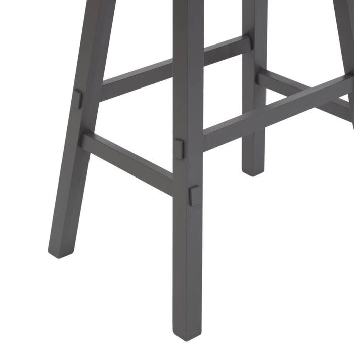 Creations 24 Inch Sawhorse Counter Stool- Gray image