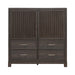 Modern Edge Dressing Chest in Caffe image