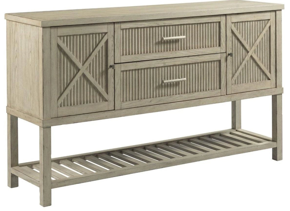 American Drew West Fork Sloan Sideboard in Aged Taupe