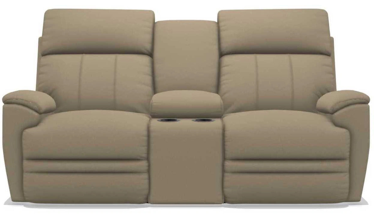 La-Z-Boy Talladega Wicker Power Reclining Loveseat with Console