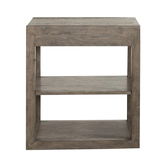 Bartlett Field Chairside Table in Dusty Taupe image