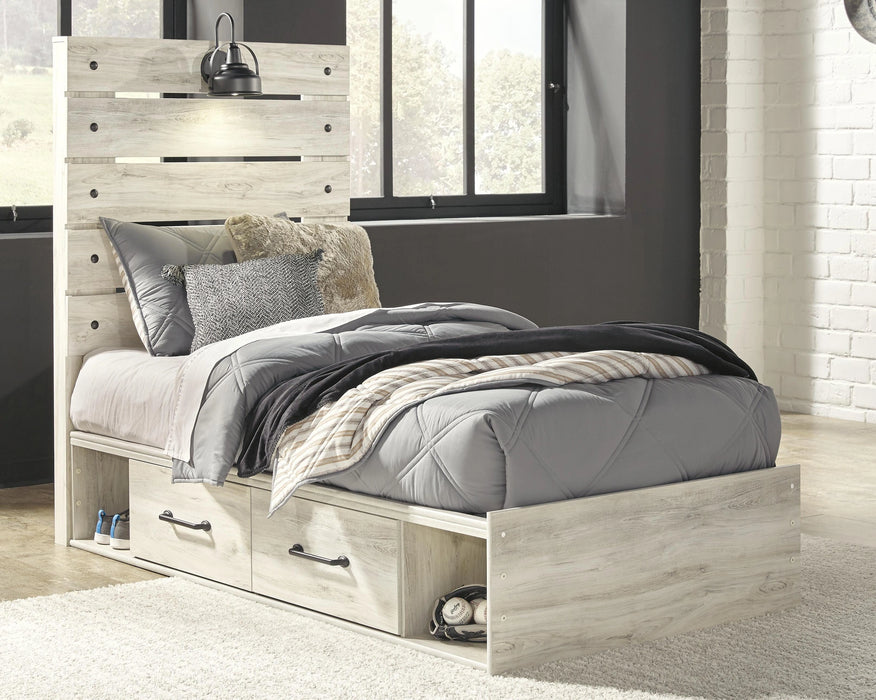 Cambeck Bed with 4 Storage Drawers