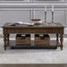 Arden Road Rectangular Cocktail Table in Satin Cherry image