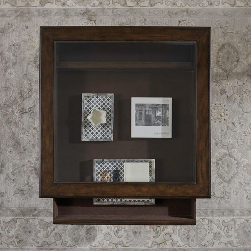 Liberty Furniture Arden Road Square Collector Cocktail Table in Satin Cherry image