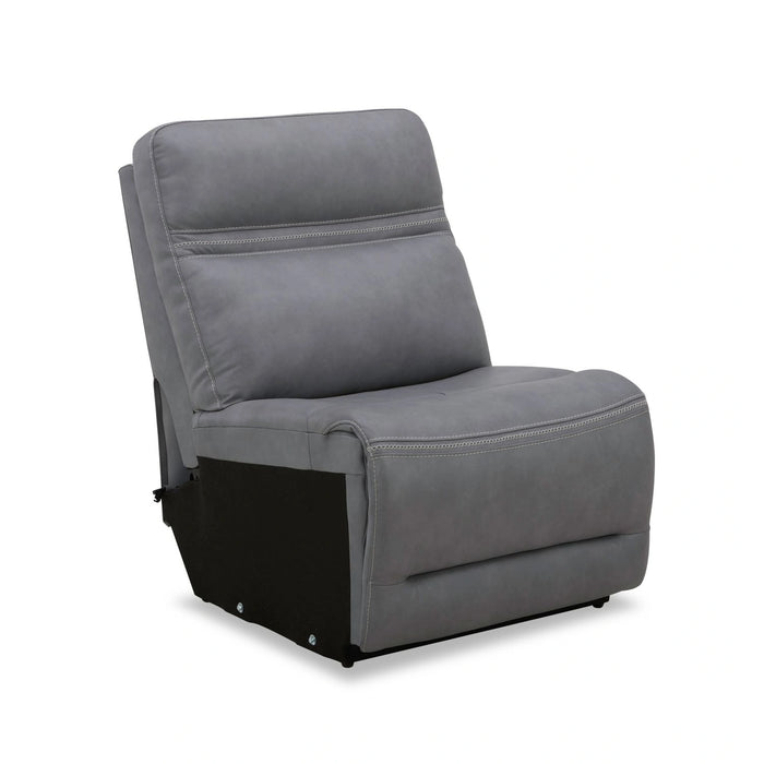 Cooper Armless Chair - Blue Gray image