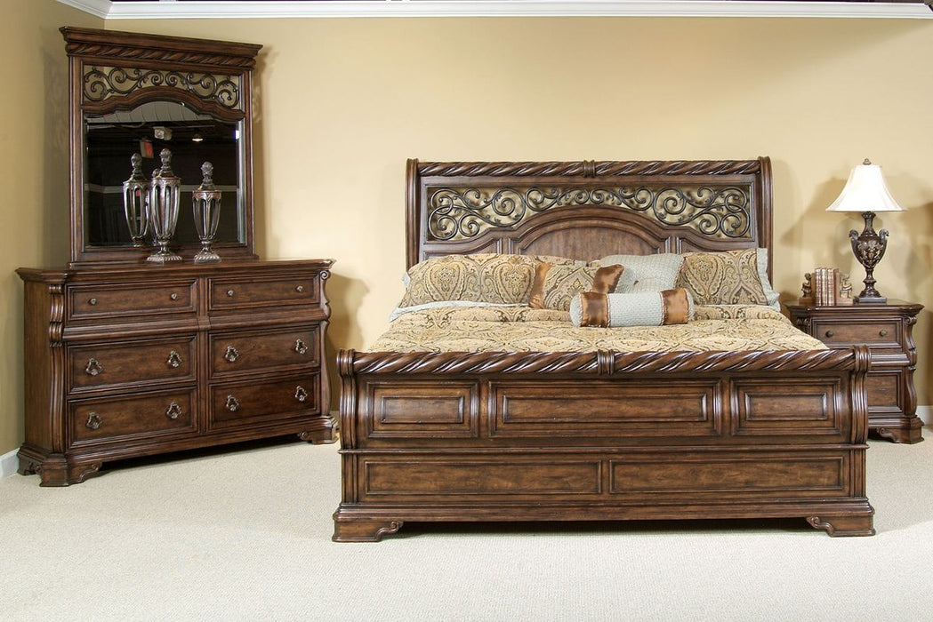 Liberty Furniture Arbor Place Sleigh Footboard King Bed