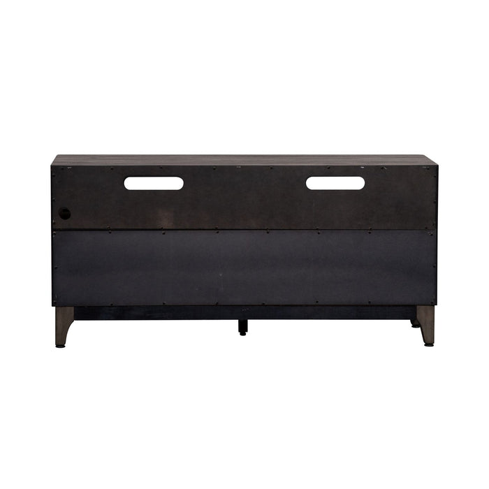 Mercury 47 Inch TV Console in Driftwood Gray
