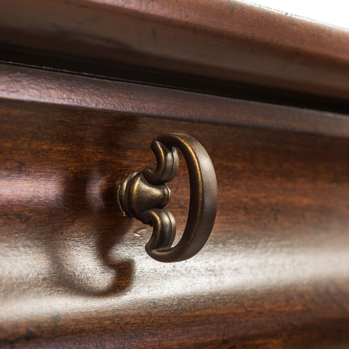 Rustic Traditions 3 Drawer Nightstand in Rustic Cherry