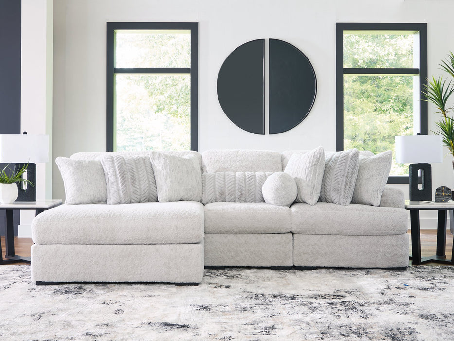 Cuddle Plush Sectional with Chaise