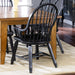Treasures Bow Back Arm Chair - Black image