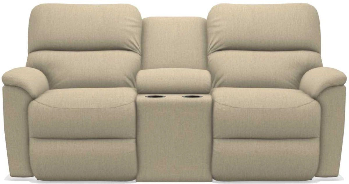 La-Z-Boy Brooks Toast Reclining Loveseat With Console