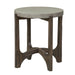 Cascade End Table in Wire Brush Rustic Brown image