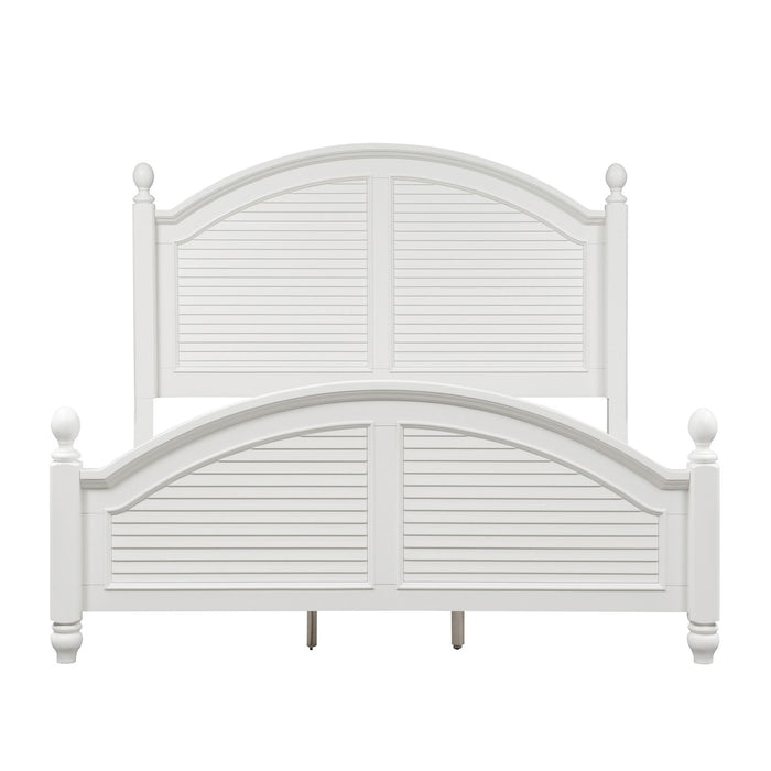 Summer House I King Poster Bed, Dresser & Mirror