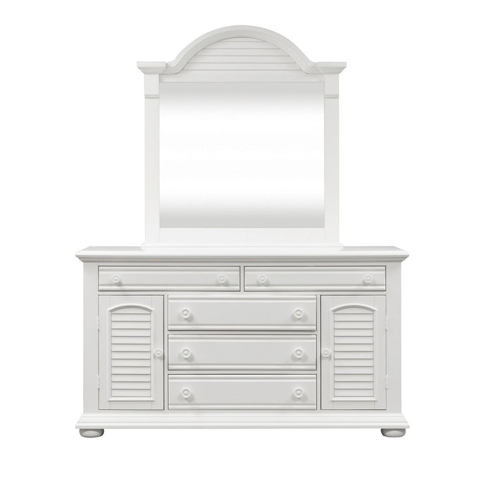 Summer House I King Poster Bed, Dresser & Mirror