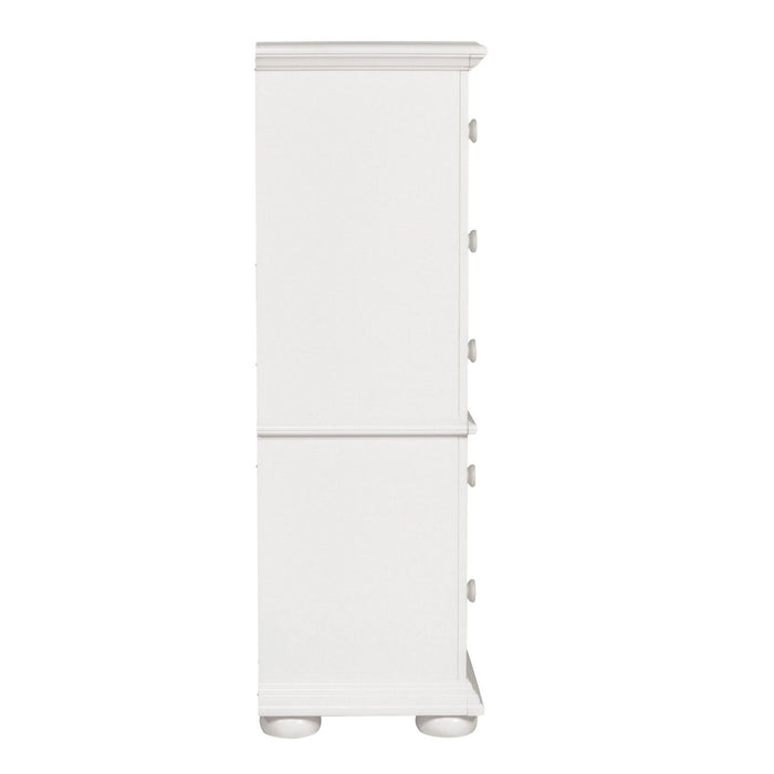 Summer House 5 Drawer Chest in Oyster White