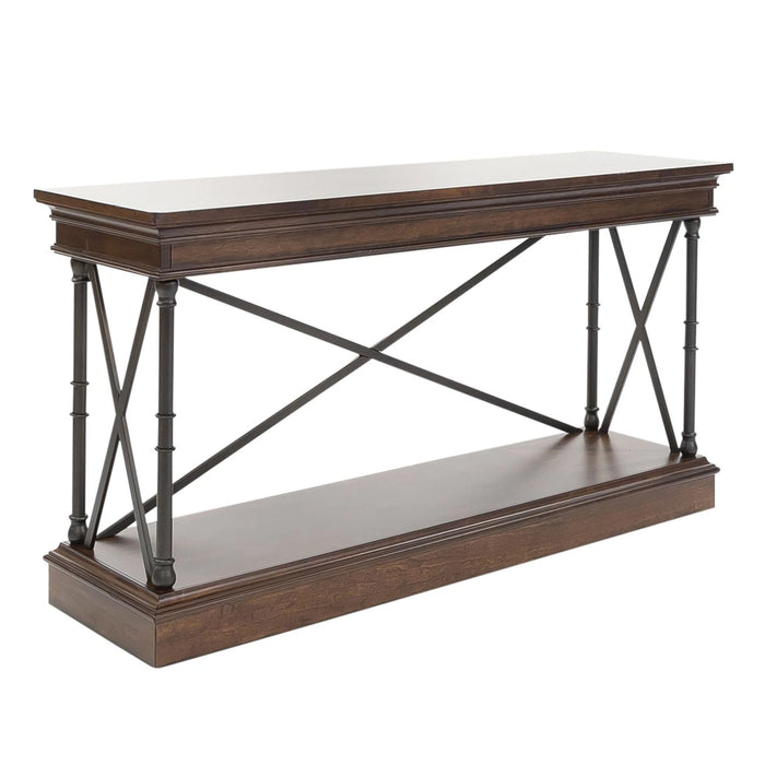 Tribeca Rectangular Sofa Table in Cordovian Brown image