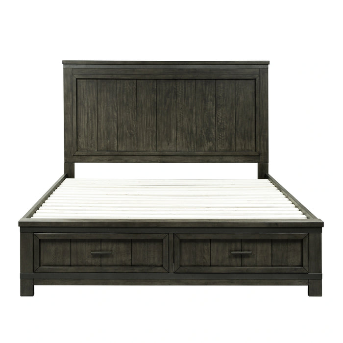 Thornwood Hills Two Sided Storage Bed, Dresser & Mirror, Chest image