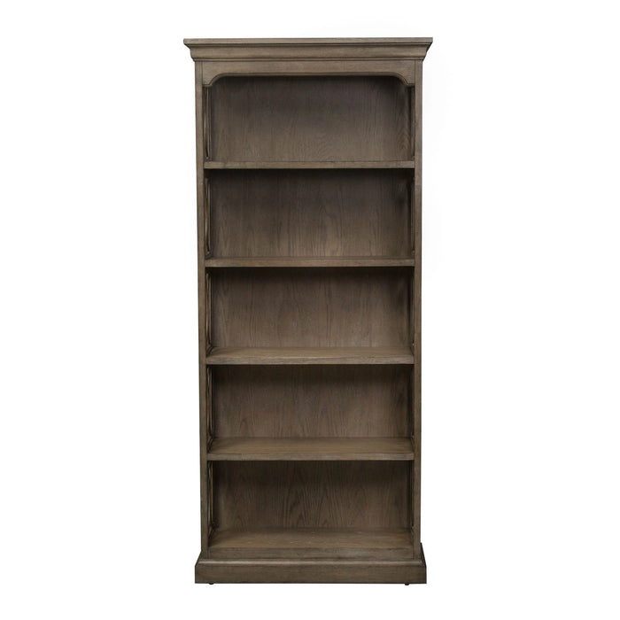 Simply Elegant Bookcase in Heathered Taupe image
