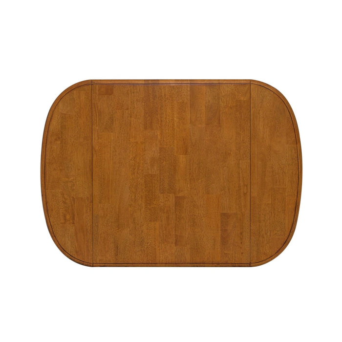 Creations II Drop Leaf Table in Tobacco Finish image