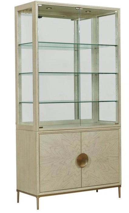 American Drew Lenox Baltic Cabinet in Rich Clear LacquerR