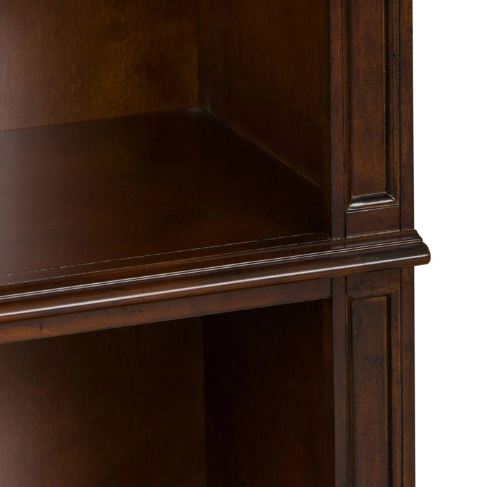 Brayton Manor Jr Executive Open Bookcase in Cognac image