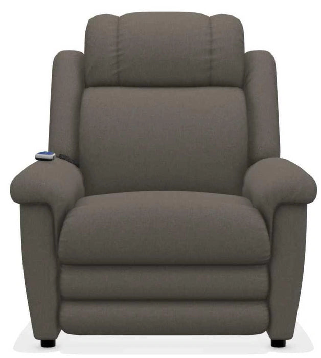 La-Z-Boy Clayton Granite Gold Power Lift Recliner with Massage and Heat
