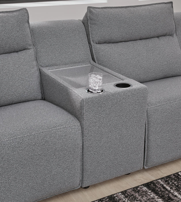 Modmax II Power Reclining Sectional with Console