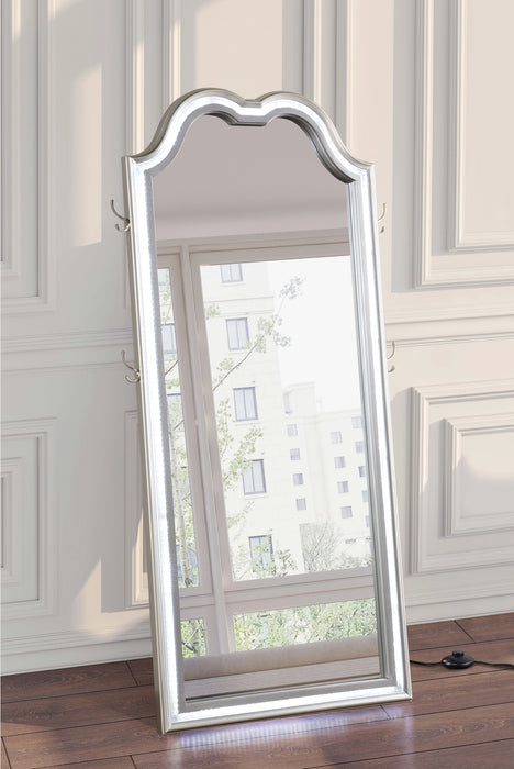 Evangeline Floor Mirror with LED Lighting