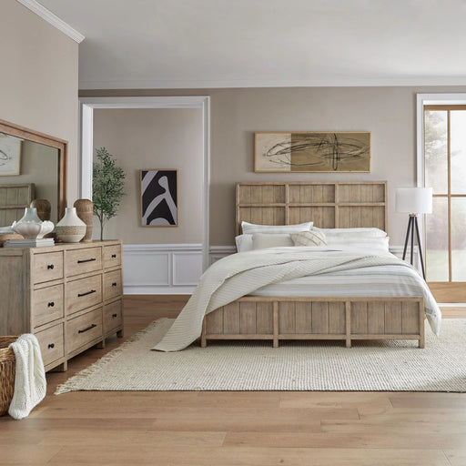 Proximity Place King Panel Bed, Dresser & Mirror image