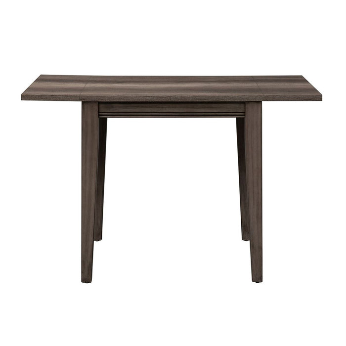 Liberty Furniture Tanners Creek Drop Leaf Table in Greystone