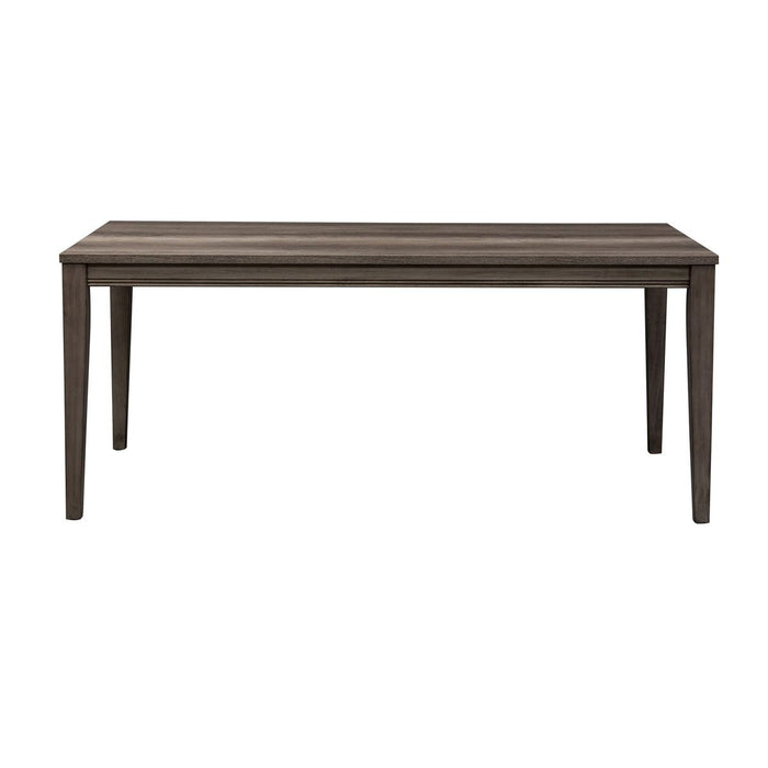 Liberty Furniture Tanners Creek Rectangular Leg Dining Table in Greystone