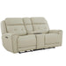 Carrington Loveseat w/Console P3 & ZG in Baja Stone image