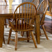 Treasures Bow Back Arm Chair - Oak image