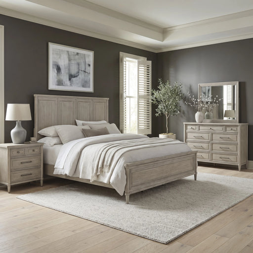 Rochelle Park Panel Bed, Dresser & Mirror, Night Stand image