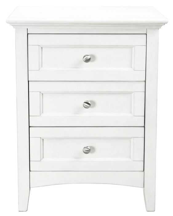 A-America Furniture Northlake Nightstand in White Linen