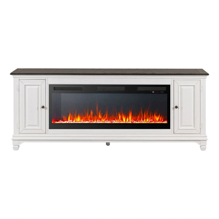 Fireplace TV Consoles 417 80 Inch Console w/ Fire FTS image