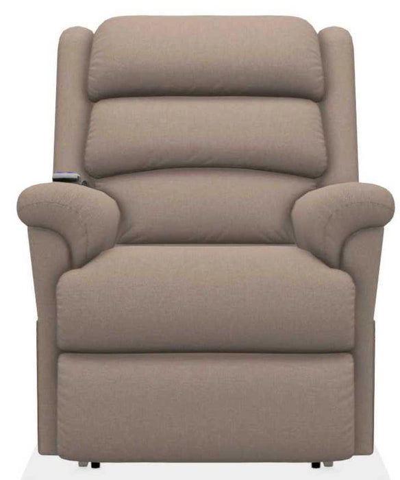 La-Z-Boy Astor Platinum Cashmere Power Lift Recliner with Headrest and Lumbar