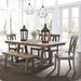 Lindsey Farm 6 Piece Trestle Table Set image