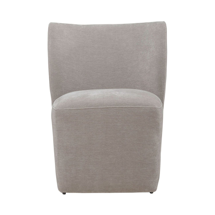 Accent Dining Accent Dining Chair w/ Casters - Truffle