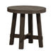 Modern Farmhouse Splay Leg Round End Table image