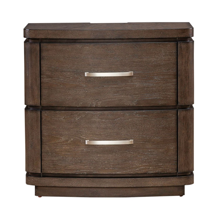 Cascade Falls Nightstand w/ Charging Station
