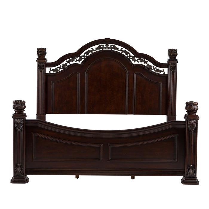 Messina Estates Queen Poster Bed, Dresser & Mirror