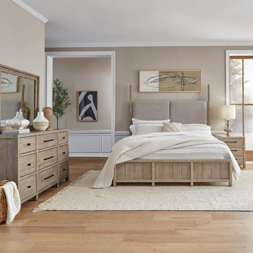 Proximity Place King Poster Bed, Dresser & Mirror, Night Stand image
