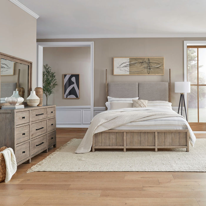 Proximity Place Queen Poster Bed, Dresser & Mirror image