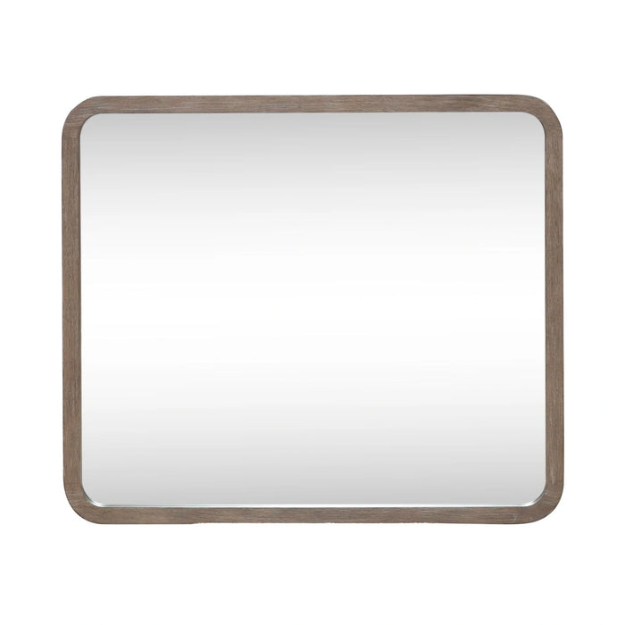 South Bend Landscape Mirror in Burnished Clay image