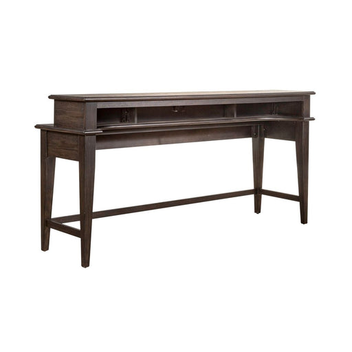 Liberty Furniture Mill Creek Console Bar Table in Peppercorn image