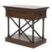 Tribeca Chairside Table in Cordovian Brown image